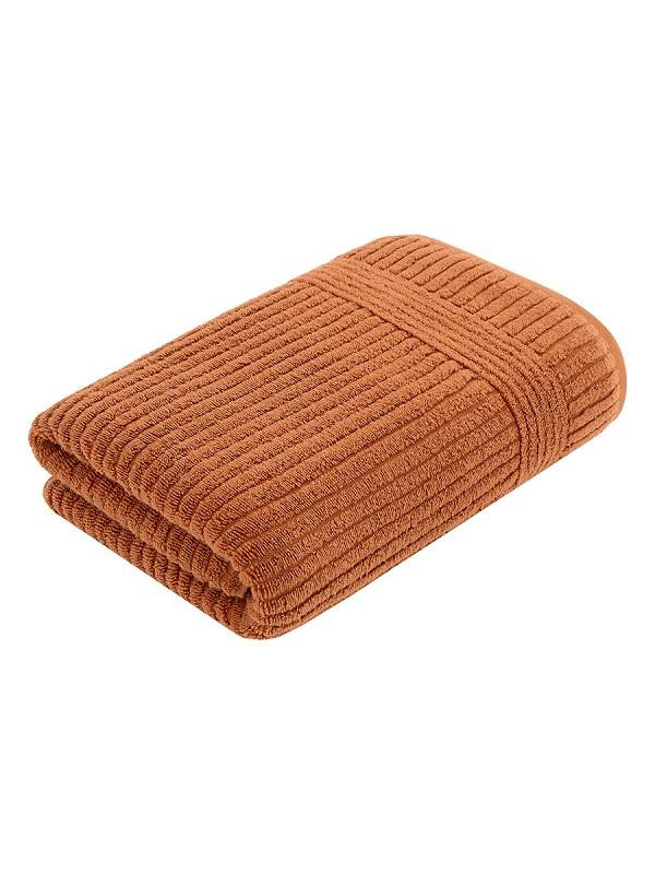 Полотенце махровое KARNA HARVEY терракотовое 70х140