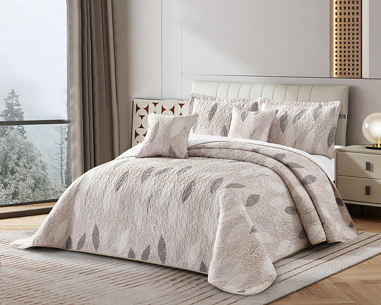 Покрывало с наволочками тонкое из полисатина TANGO LAFAYETTE леони 220х240