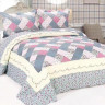 Покрывало хлопковое с наволочками TANGO PATCHWORK PW-173 230х250