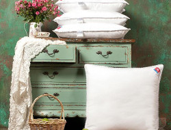 Подушка пуховая в твиле Легкие Сны ВДОХНОВЕНИЕ 50х68 упругая