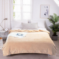 Плед однотонный из микрофибры TANGO SPIGA SP-01 бежевый 200х220