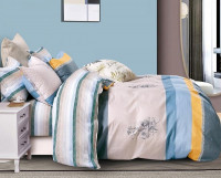 Постельное белье двухстороннее из твил-сатина SAILID BP-154-2 2-спальное