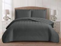 Покрывало тонкое из микрофибры TANGO AMZ MARRAKECH графит 215х240