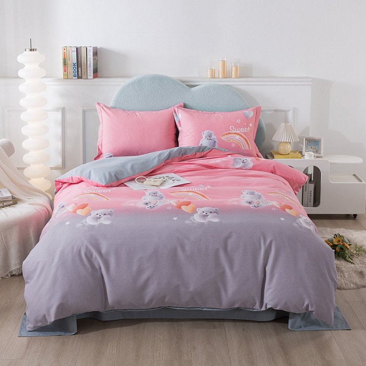 Постельное белье фланелевое TANGO MOMAE Sweet 50х70 (2шт) евро