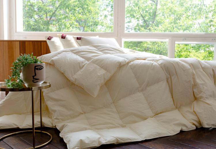Одеяло кассетное GERMAN GRASS ORGANIC DOWN GRASS 160х220 всесезонное