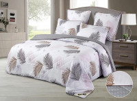 Постельное белье двухстороннее из твила с одеялом TANGO PRIMAVERA W-11 50х70 (2шт) евро