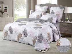 Постельное белье двухстороннее из твила с одеялом TANGO PRIMAVERA W-11 50х70 (2шт) евро