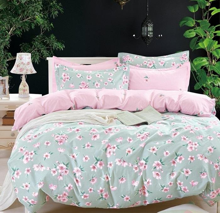 Постельное белье из сатина АЛЬВИТЕК CA-198 50х70 (2шт) и 70х70 (2шт) евро