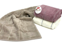 Набор полотенец махровых хлопковых KARVEN MICRO COTTON PREMIUM HS970 KARE-1 70х140 (3шт)