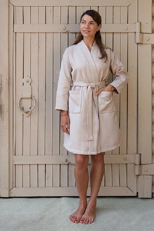 Халат банный LUXBERRY KIMONO NEW мокко XS