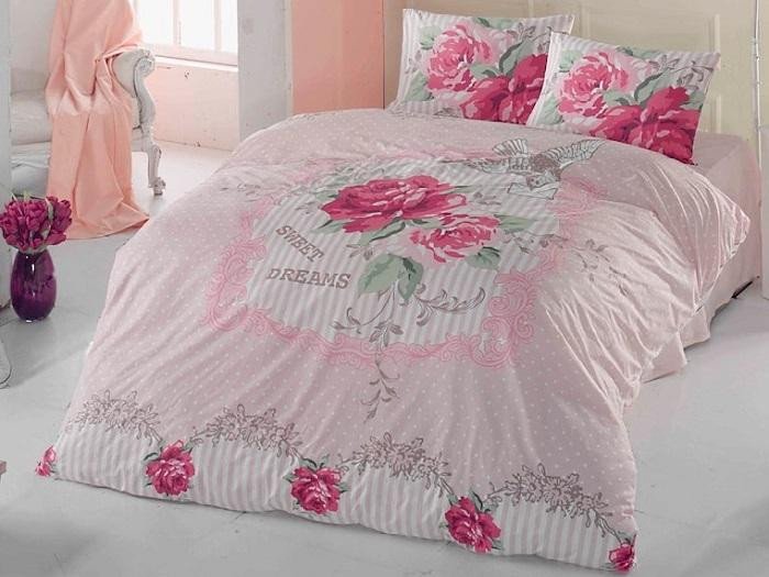 Постельное белье из ранфорса IRINA HOME MIA 3D 1,5-спальное