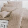 Постельное белье из хлопкового жаккарда ISSIMO MONTE бежевое евро