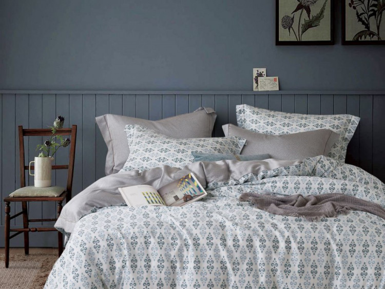 Постельное белье из сатина ASABELLA 1714-6 50х70 (2шт) и 70х70 (2шт) евро