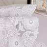 Постельное белье из египетского хлопка с кружевом ASABELLA 1890-4 50х70 (2шт) евро