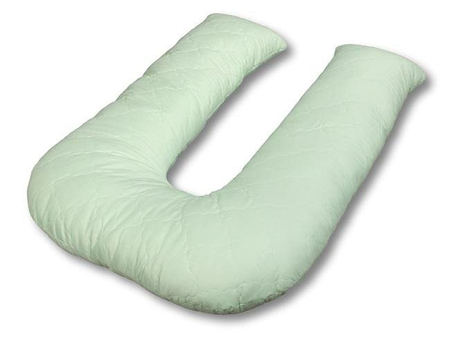 Подушка стеганая для беременных АЛЬВИТЕК ХОЛФИТ-МИКРОФИБРА U 340х35