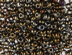 Бисер PRECIOSA (Чехия) круглый 4 10/0 2.3 мм 500 гр 59115 (Ф144) бронзовый