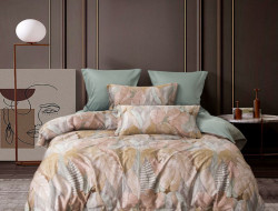 Постельное белье из египетского хлопка ASABELLA 1827-6 50х70 (2шт) и 70х70 (2шт) евро