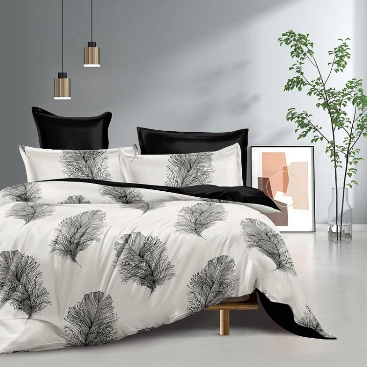 Постельное белье из микросатина TANGO перья 50х70 (1шт), 70х70 (1шт) 1,5-спальное