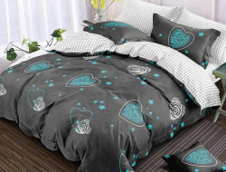 Постельное белье из микросатина TANGO лампарто 50х70 (2шт) семейное