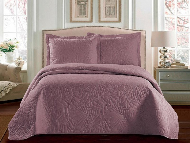 Покрывало тонкое из микрофибры TANGO TRM MARRAKECH розовое 215х240