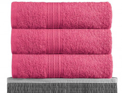 Полотенце махровое BAYRAMALY малиновое 40х70