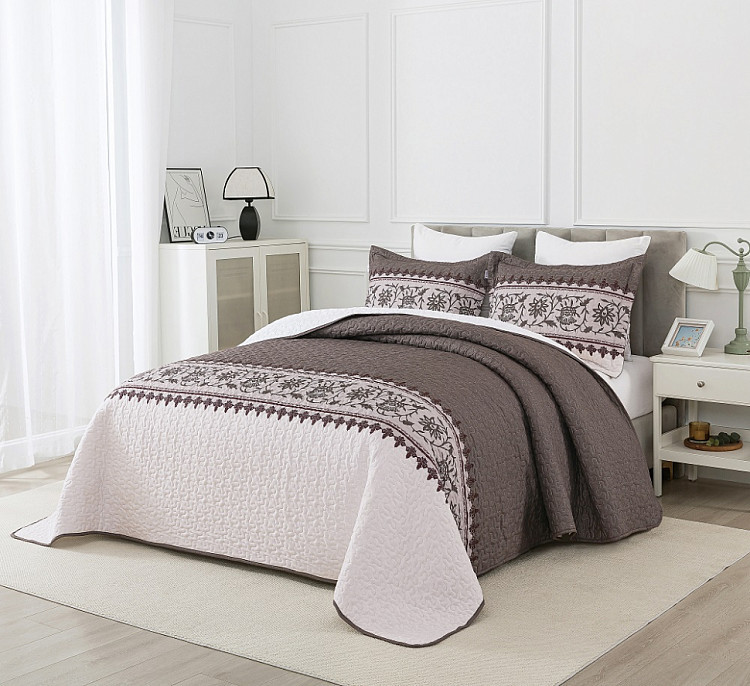 Покрывало с наволочками тонкое из полисатина TANGO LAFAYETTE гарсито 220х240