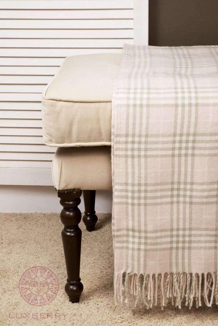 Плед LUXBERRY MONTANHA розовый 150х200