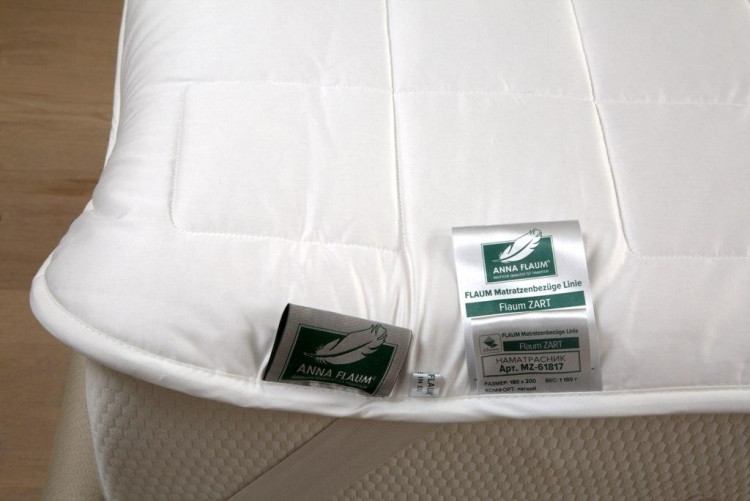 Наматрасник стеганый из хлопка ANNA FLAUM ZART KOLLEKTION 140х200