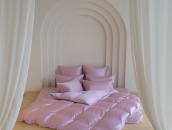 Постельное белье GERMAN GRASS LILAC BRILLIANT GRASS 50х70 (2шт), 70х70 (2шт) семейное