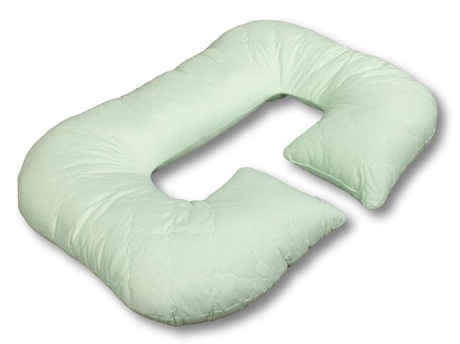 Подушка стеганая для беременных АЛЬВИТЕК ХОЛФИТ-МИКРОФИБРА С 400х35