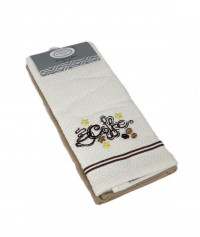 Набор кухонных полотенец хлопковых KARVEN HM770 ASKILI MUTFAK bej-krem V3 40х60 (2шт)