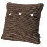 Подушка декоративная хлопковая CASUAL AVENUE FRESNO chocolate 40х40