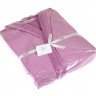 Халат банный женский из хлопка и льна DEVILLA 03585 SENSES фиалковый XXL