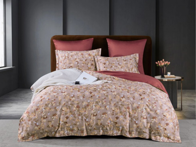 Постельное белье из египетского хлопка Premium ASABELLA 2108-7 50х70 (2шт) и 70х70 (2шт) семейное