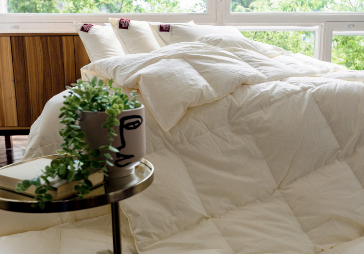 Одеяло кассетное GERMAN GRASS ORGANIC DOWN GRASS 200х200 всесезонное