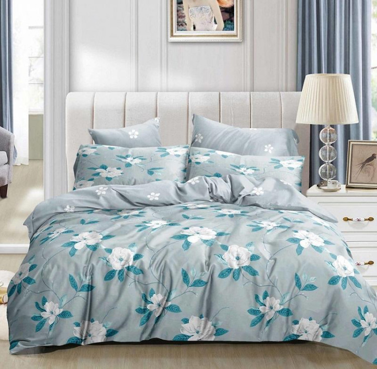 Постельное белье двухстороннее из твил-сатина SAILID BP-29-3 евро