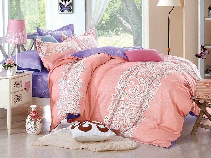 Постельное белье двухстороннее из твила TANGO TPIG-176 50х70 (2шт), 70х70 (2шт) евро