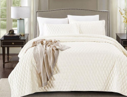 Покрывало с наволочками тонкое велюровое TANGO ARABESQUE ARA-05 240х260