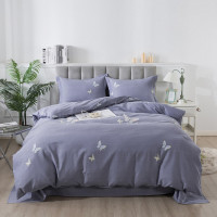 Постельное белье фланелевое TANGO MOMAE Бабочки 50х70 (1шт) и 70х70 (1шт) 1,5-спальное