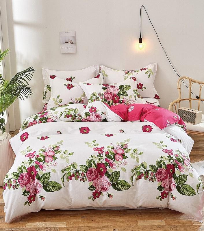 Постельное белье из твила в ПВХ TANGO роузи 50х70 (2шт) евро