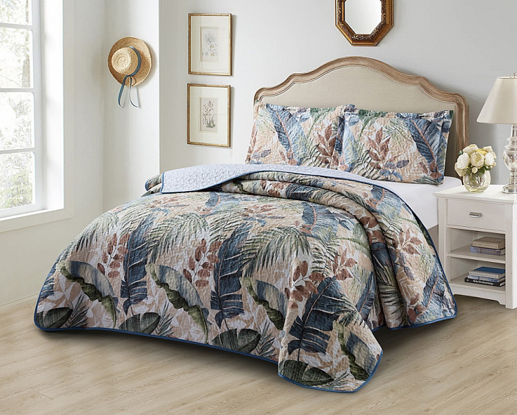 Покрывало с наволочками тонкое из полисатина TANGO LAFAYETTE аррива 220х240