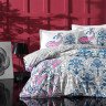 Постельное белье ALTINBASAK RANFORCE NEON LIDYA синее 50х70 (2шт) евро