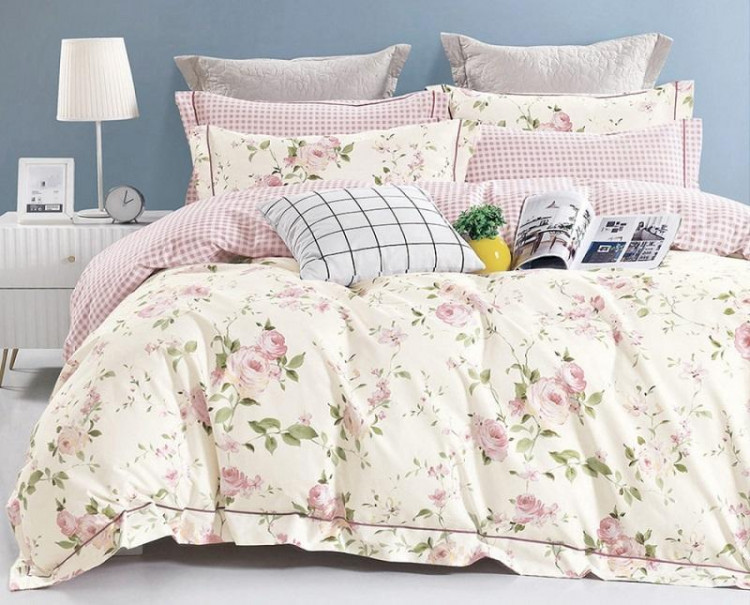 Постельное белье двухстороннее из твил-сатина SAILID BP-160-2 2-спальное