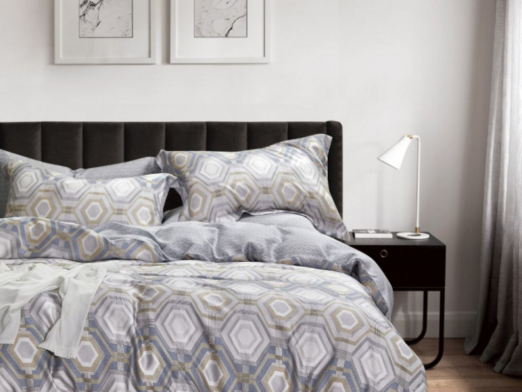 Постельное белье из тенсела ASABELLA 1893-4S 50х70 (1шт) и 70х70 (1шт) 1,5-спальное