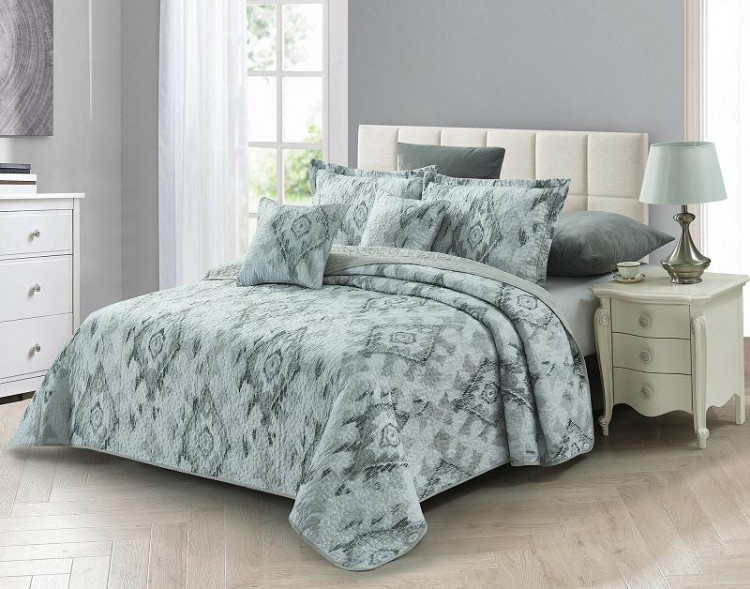 Покрывало с наволочками тонкое из полисатина TANGO LAFAYETTE MF-83 240х260