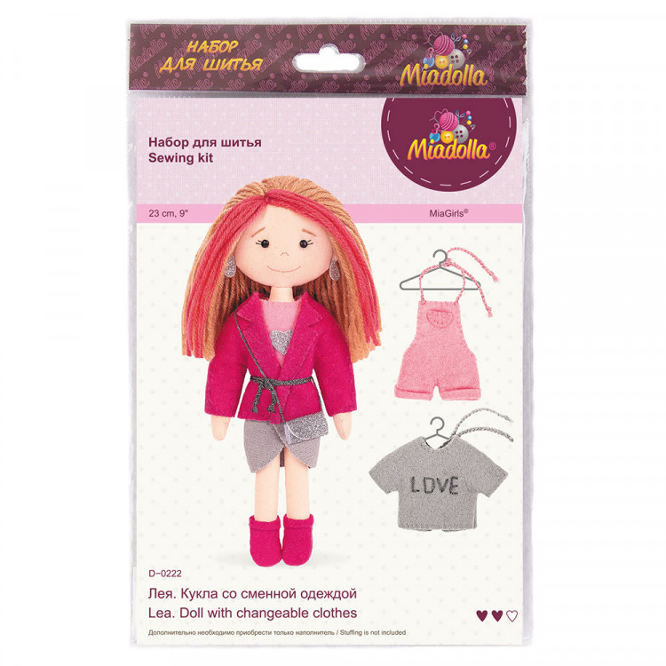 Набор для изготовления игрушки Miadolla D-0222 Лея
