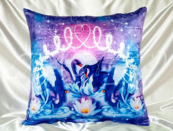 Наволочка декоративная из велюра TANGO 3D 7030-03 45х45