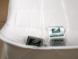 Наматрасник стеганый из хлопка ANNA FLAUM ZART KOLLEKTION 160х200