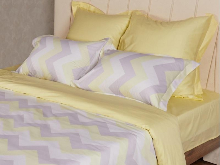 Постельное белье двухстороннее из сатина SAILID BL-8-1 1,5-спальное