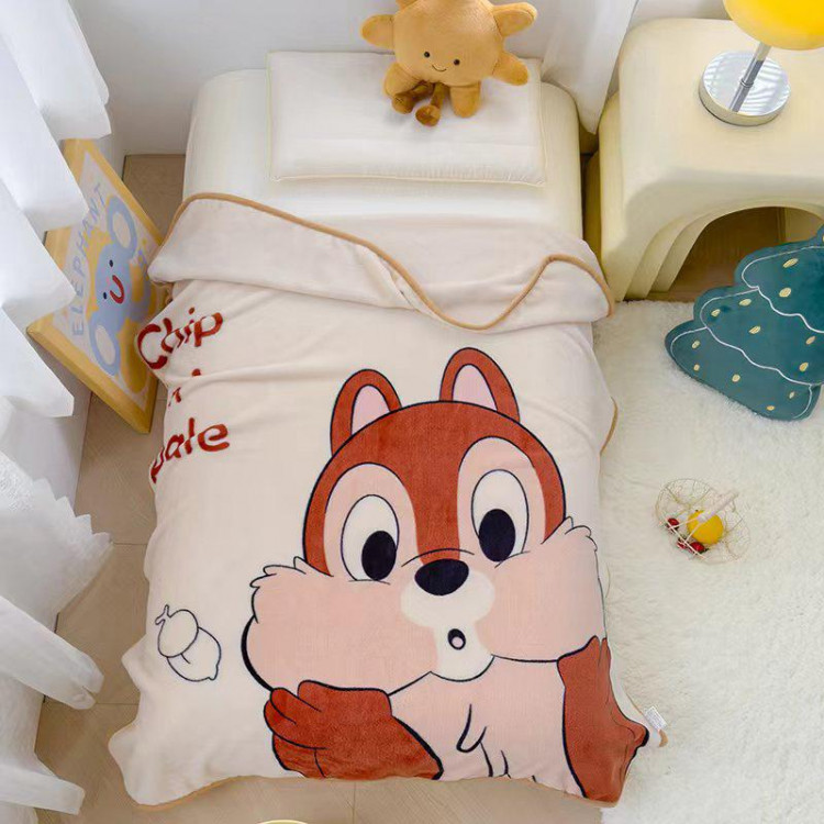 Плед детский из микрофибры TANGO ЧИП И ДЕЙЛ ФЛАНЕЛЕВЫЙ 100х140